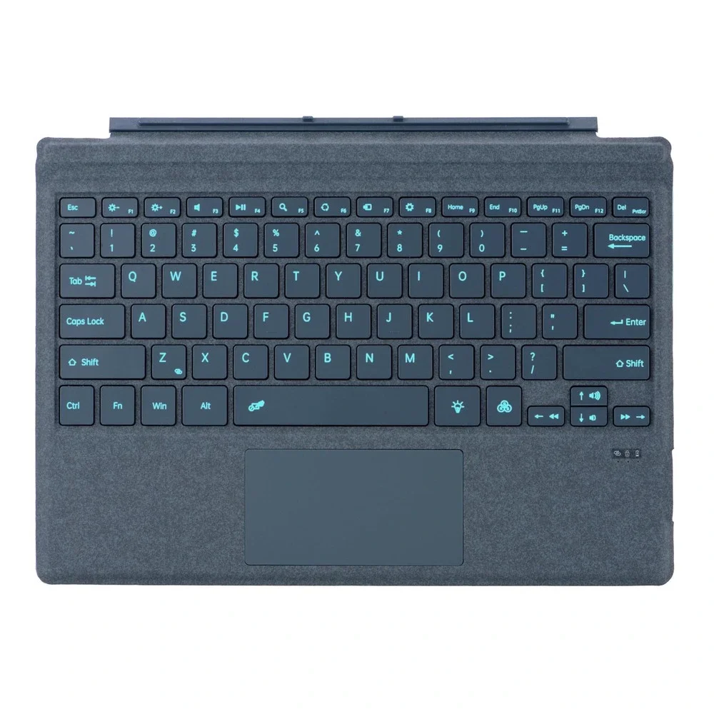 Zoof Wireless Keyboard for Surface Pro 3/4/5/6/7/7+ Backlit Touchpad Blue